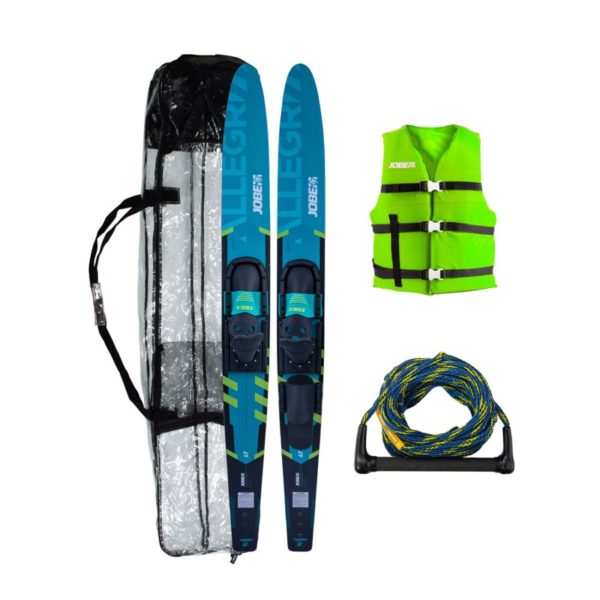 COMBO SKIS TEAL PACKAGE - 67INCH