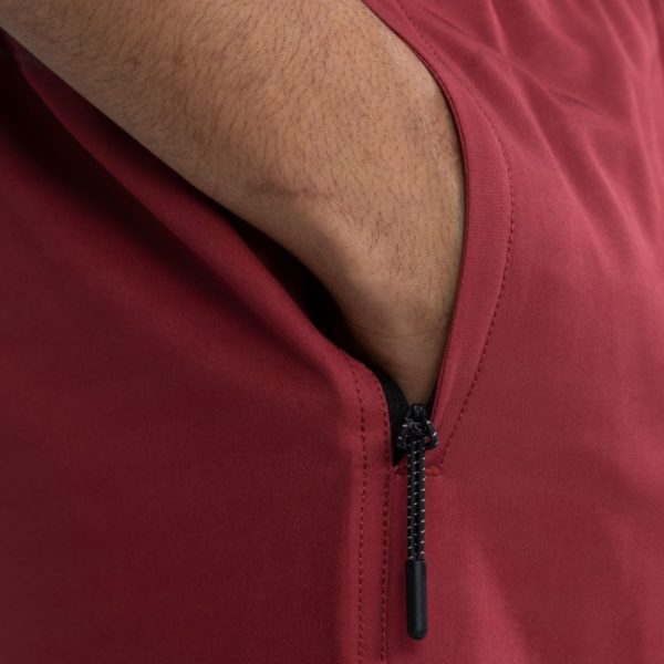 Jobe Swimshort Men Burgundy Red - Image 3